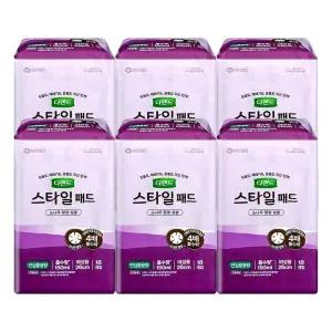 디펜드 스타일패드 여성용 안심중용량 18P x 6팩