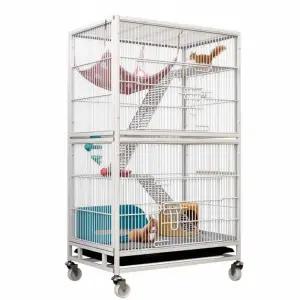 대형소동물사육장 다람쥐 철제 친칠라 기니피그 집 케이지