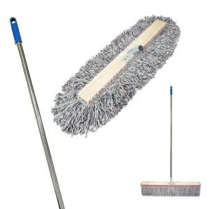 국산 색사밀 마포 90cm 스텐봉120cm세트 밀대걸레 대형걸레 강당걸레 리스킹걸레 체육관걸레