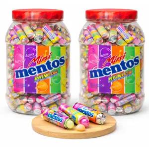 총200개입 미니 멘토스 뉴레인보우 (1kg x 2통) 상세페이지 참조
