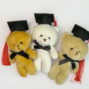 꽃다발 캐릭터 졸업 식 학사모 기념품 축하 수료식 단체 장식 2종 꽃 꽃장식 졸업식 곰