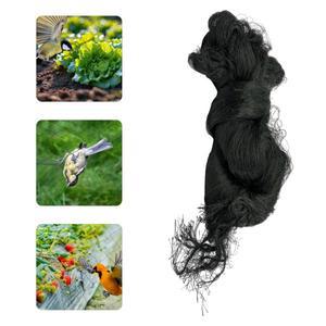 조류 보호망, 비둘기 망, 30 X 15 M, 메쉬 크기 5 Cm, 발코니, 정원, 연못 및 수영장용 다용도 검정 망