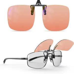 편두통 안경의 고이테아 FL-로즈 클립 형광 LED 눈부심/스크린 라이트/편두통 용 감광성 안경