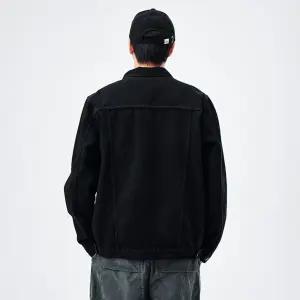 데님 재킷 남성 청자켓 추동 기모 도톰 캐주얼 빈티지 오버핏 카고 팬츠 admr1