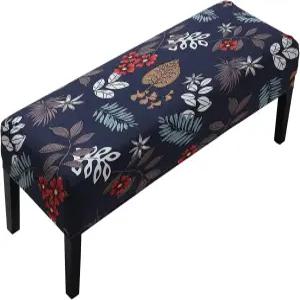 풀룬 스트레치 다이닝 벤치 커버 방진 탈부착 슬립커버 세탁 가능 시트 쿠션 보호기 침실 주방 호텔 연회용