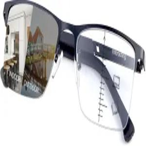 PEEPAI 포토크로믹 프로그레시브 멀티포커스 리딩 안경 자외선 차단 선글라스 안티 블루 라이트 트랜지션