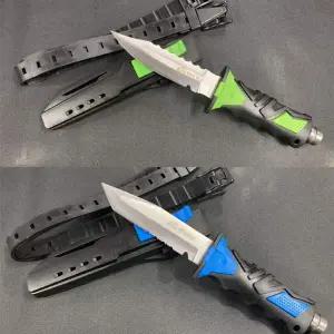 수중나이프 WH59TV62 스쿠버 해루질 캠핑 울브스 다이버스03