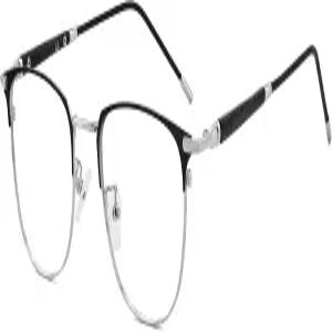 GUDVUE 블루 라이트 글래스 여성/남성용 컴퓨터/게임/TV/폰 안경 눈부심 방지/UV400/눈가 변형 반짝이는