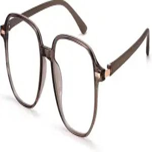 여성용 돌거 블루라이트 안경 대형 프레임 차단 컴퓨터 화면 스타일리시한