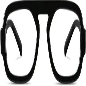 여성용 YMRFW 에비에이터 블루 라이트 차단 안경 남성용 스퀘어 플랫 탑 컴퓨터 TV 안티 스트레인