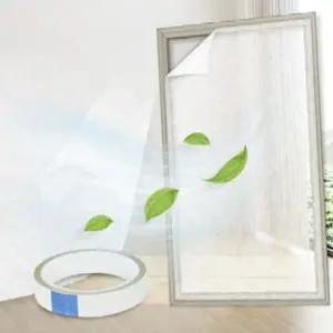 방충망 필터 셀프 베란다 미세 창문 필터 차단 사생활 자외선 방풍 보호 외풍 벌레 청소 통풍 환기