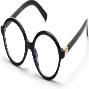 뷰조이 레트로 오벌 블루 라이트 안경 여성용 패션 컴퓨터 블루라이트 차단 빈티지 프레임