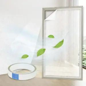 창문 필터 자가 테이프 미세 방충망 필터 먼지 차단 자외선 다용도 사생활 보호 공기 실내 환기