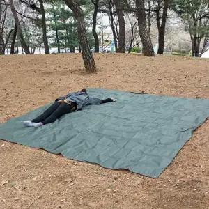 방수 돗자리 가벼운 휴대용 나들이 대형 돗자리 소풍 활동 휴식 그라운드시트 다용도 방수포 캠핑용 야외용