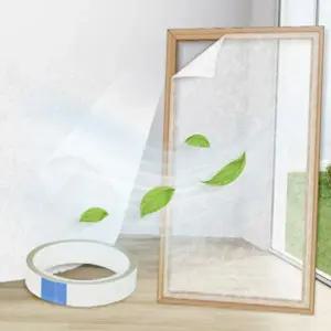 창문 필터 촘촘한 필터망 교체망 창문 방진망 재단형 방충망 미세망 통기성방 자외선 햇빛 필름 보호