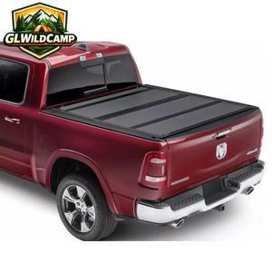 쉐보레 몬타나 실버라도 1500용 수동 접이식 4단 하드 테일박스 (알루미늄 합금, 방수, 잠금 기능, 무타공)