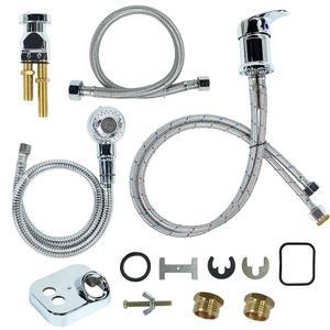 미용실 볼 수도꼭지 진공 차단기 키트 스파 뷰티 싱크 헤어 목욕 악세사리 욕실 온수 호스 교체 세트 백워시 미용사 의자용