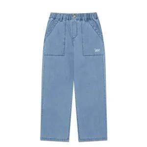 [롯데백화점]리키즈 키즈 9부 썸머 쿨데님 롱팬츠 인디고라이트 LK2502IP01IL