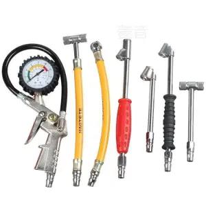 공기주입기 바퀴 노즐 공기주입 밸브 대형 에어펌프 겸용 미니 T자형 노즐