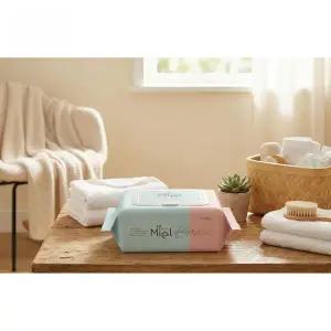 미엘 클래식 물티슈 플레인 캡형 100매 20개