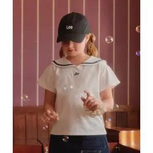 [롯데백화점]리키즈 키즈 세일러카라 반팔티셔츠 화이트 LK2502ST72WH
