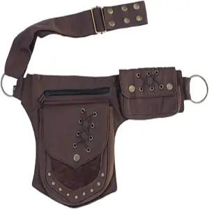 XUELILEU 여성 패니백 가방 벨트 허리 페스티벌 페어 힙 포함 러닝 르네상스 하이킹용 범백 패션 팩 가슴