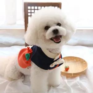 펫피츠 달맞이 강아지 한복 케이프 애견한복