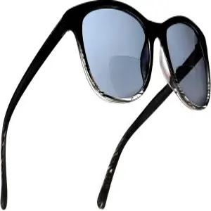 독서 선글라스에 내장된 삼바 쉐이드 바이포컬 패션 리더 선글라스 남녀용