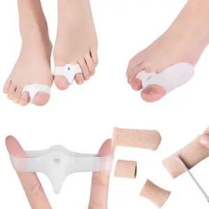 실리콘 엄지발가락 보호대 엄지발가락보호대 발가락보조기 교정기 실리콘 무지외반증 분리