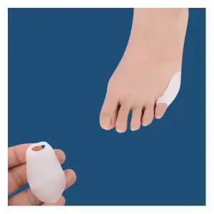 발가락 가드 새끼발가락보호대 교정기 실리콘 고정 분리기