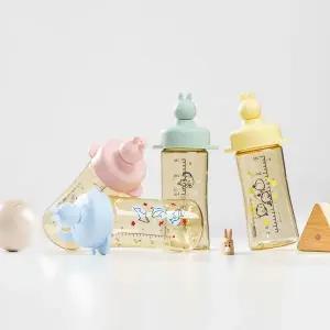 베베픽 래빗 실리콘 토퍼 원터치 빨대컵 호환