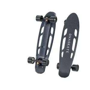 출퇴근 전동스케이트보드 크루져 입문용 충전식 스케이트 무선 듀얼 스케이트보드 배터리 블랙