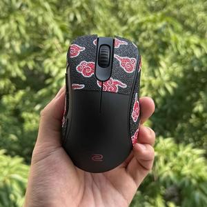 [호환품]1Set Meow Gaming Ultraglide 마우스 미끄럼 방지 스티커 ZOWIE EC3DW 땀 테이프 초박형 눈송이 도