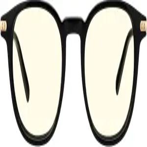 군나르 여성용 컴퓨터 안경 - 소피아 오닉스 클리어 렌즈 눈부심 방지를 차단하는 블루 라이트