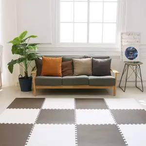 손할매 대형 솔리드 층간소음방지 유아 놀이방 퍼즐매트 8P, 60 x 60 x 1.2 cm