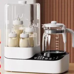 전동 믹서 분유 자동 블렌더 우유 이유식 단백질 쉐이크 젖병 조유기