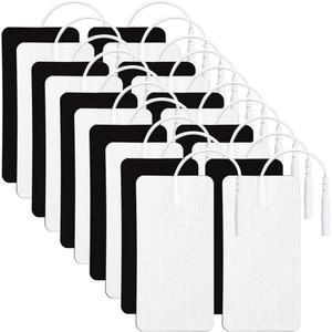 LANIENEY TENS 유닛 교체 대형 10 전극 패드 4인치 패치 2CM 20피스