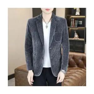 키체샵 남성 정장 자켓 코듀로이 양복코트 가을 투 HO3