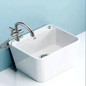 도기 습식 마사지 족탕기 네일 대야 배수구 샵 통 사각 족욕 범용