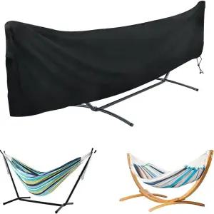 Wothsi 아웃도어 해먹 커버 122 x 7 32 인치 - 방수 헤비 듀티 스탠드 곡선형 및 직선형 프레임 해먹에