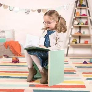 유치원 유아 낮은 의자 디딤대 바른자세 선물 소프트 아기