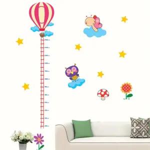 아이방 붙였다떼는 귀여운 키재기스티커 아기 기구 양아 신장