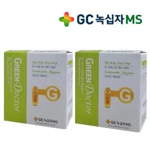 녹십자엠에스 녹십자 G400 그린닥터 혈당 시험지 검사지 100매(50매X2)