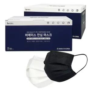 국산 일회용 덴탈마스크 100매/비에이스