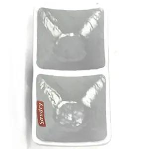 멜라민 그릇 나눔 접시 앞접시 종지 반찬 그릇 2구 PcD7+5WYx