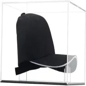 모자 디스플레이 케이스 야구공 축구 스탠드 홀더 투명 아크릴 박스 사각 자외선 차단 캐비닛 보호 보관