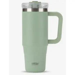 보온보냉 이중진공 대용량 스테인리스 빨대 텀블러 3색