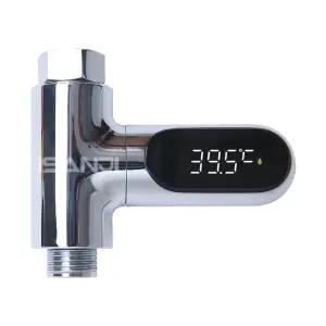 이산지 2세대 LED 샤워기 온도계 자가발전 유아용품 강아지 욕실 용품 수온계 BDLS-05