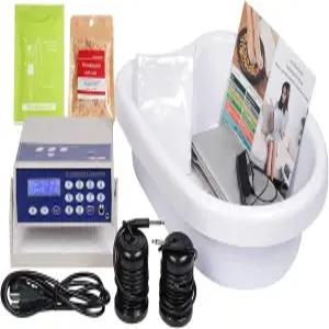 비타시티 이오닉 디톡스 족욕기 발 기계 LED 디스플레이 프로페셔널 욕조 분지 원적외선 벨트 및 손목