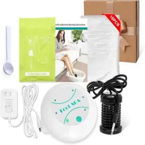 ANDECH upgr 이온성 족욕 디톡스 머신 가정용 족욕기 일회용 라이너로 휴식을 취할 수 있는 발 클리너